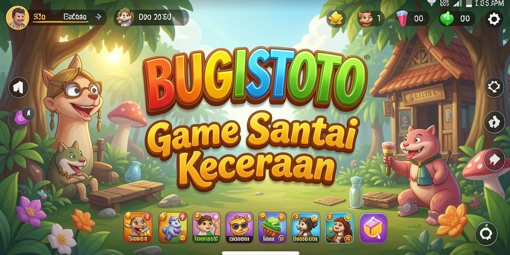Tampilan gameplay BUGISTOTO yang seru dan menghibur.