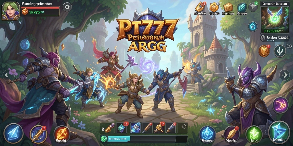 Menampilkan aksi seru dalam gameplay PT777 dengan grafis menawan.