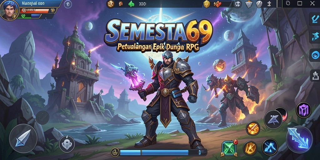 Tangkapan layar dari gameplay SEMESTA69 yang memukau dan penuh aksi.